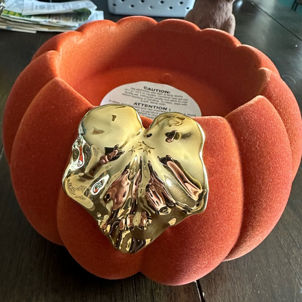 Bath and body works fall 3 wick candle holder